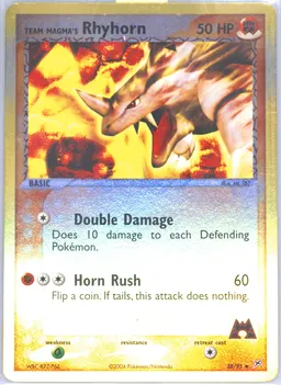 Team Magma's Rhyhorn #38