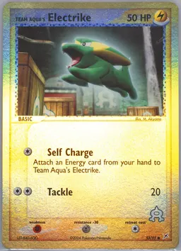 Team Aqua's Electrike #53