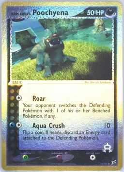 Team Aqua's Poochyena #55