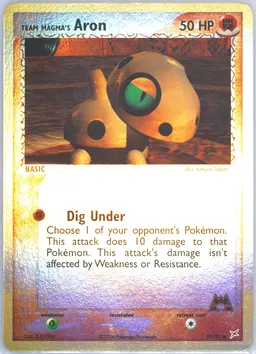 Team Magma's Aron #59