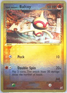 Team Magma's Baltoy #60