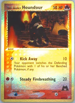 Team Magma's Houndour #63