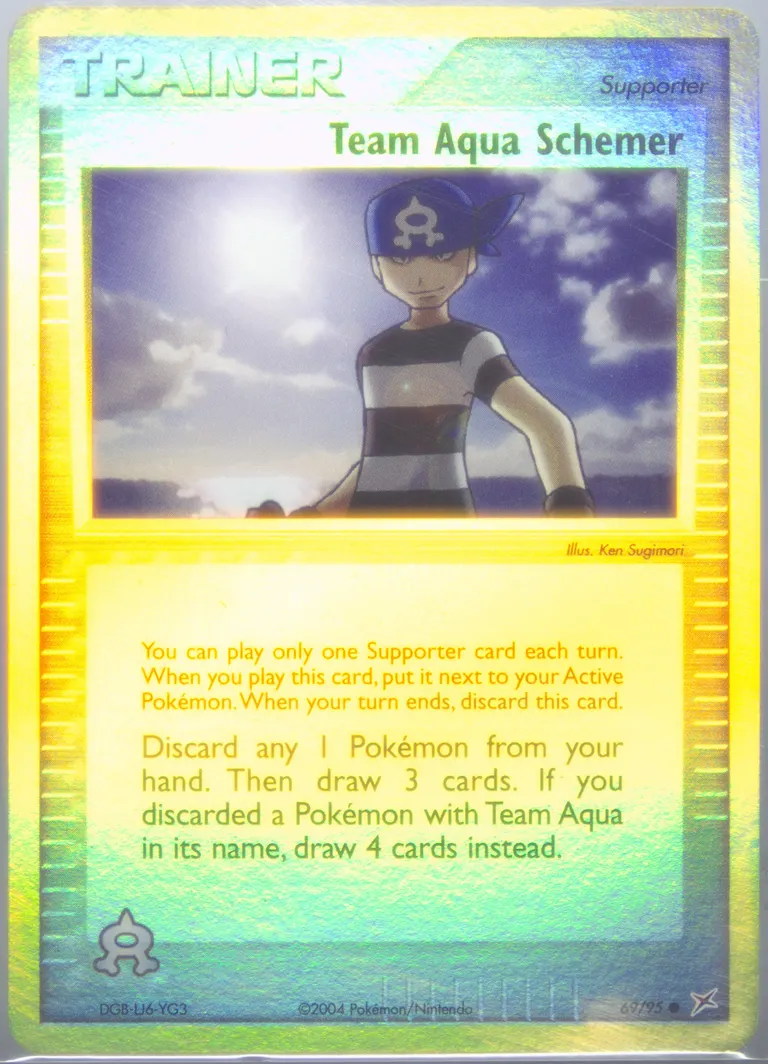 Team Aqua Schemer card photo