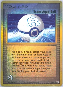Team Aqua Ball #75