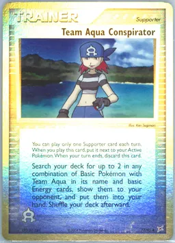 Team Aqua Conspirator #77