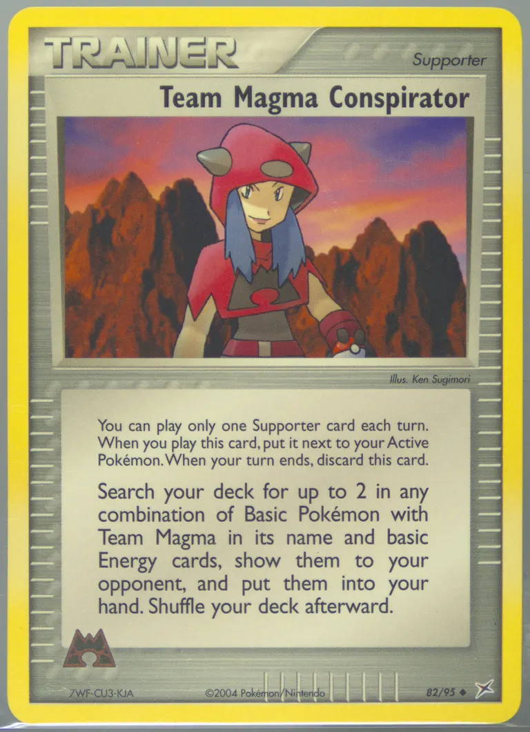 Team Magma Belt card photo