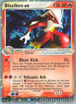 Blaziken ex #89