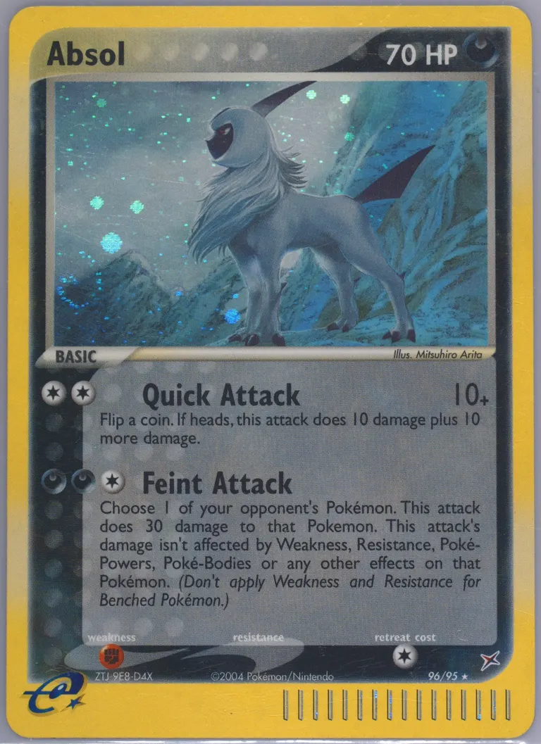 Absol card photo