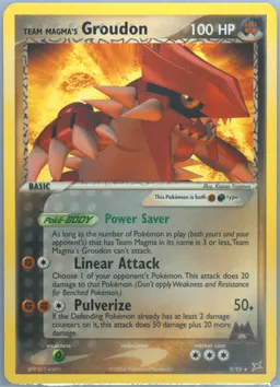 Team Magma's Groudon #9