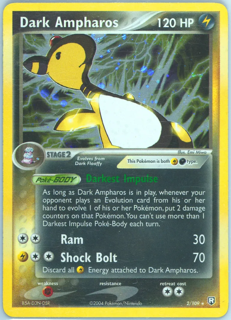 Dark Ampharos card photo