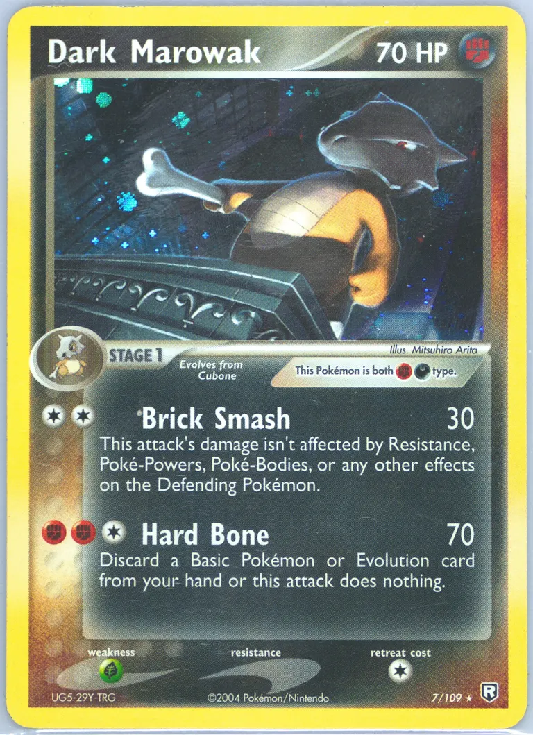 Dark Marowak card photo