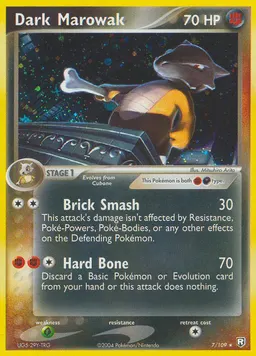 Dark Marowak card photo