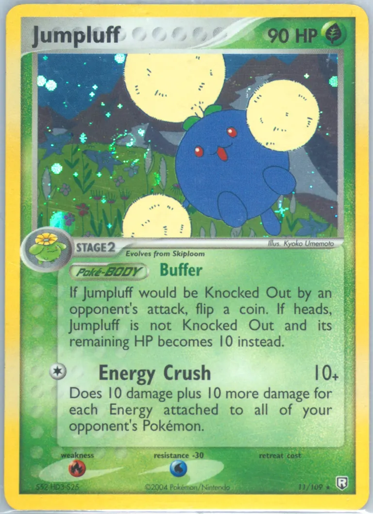 Jumpluff card photo