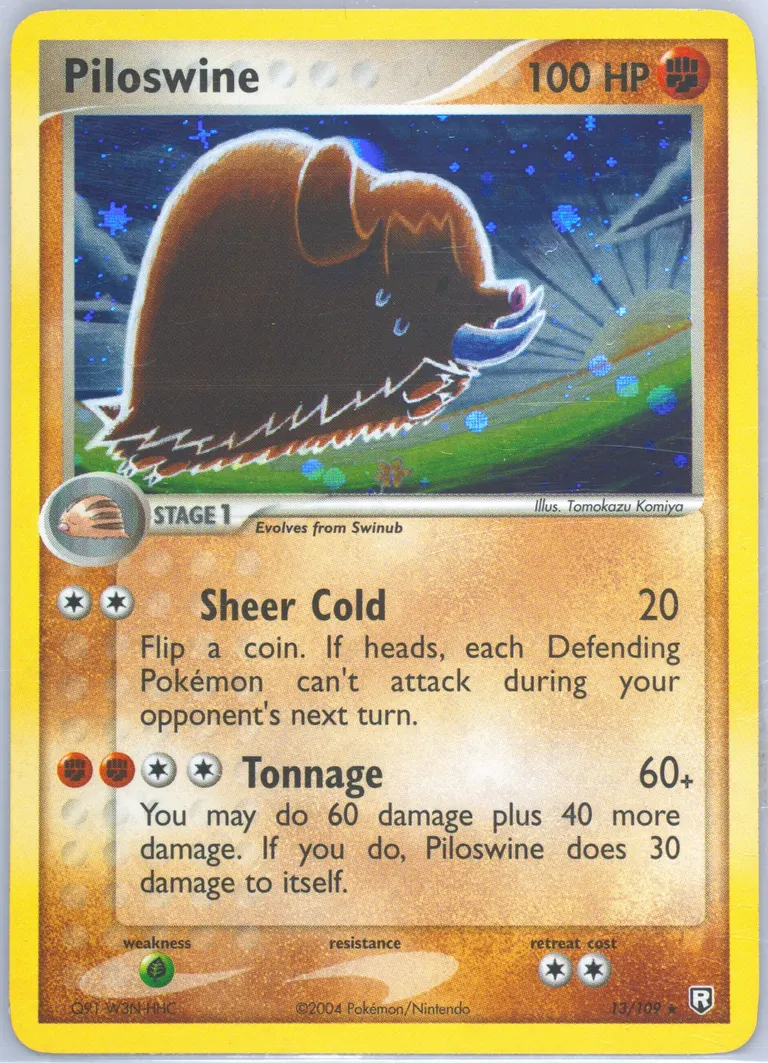 Piloswine card photo