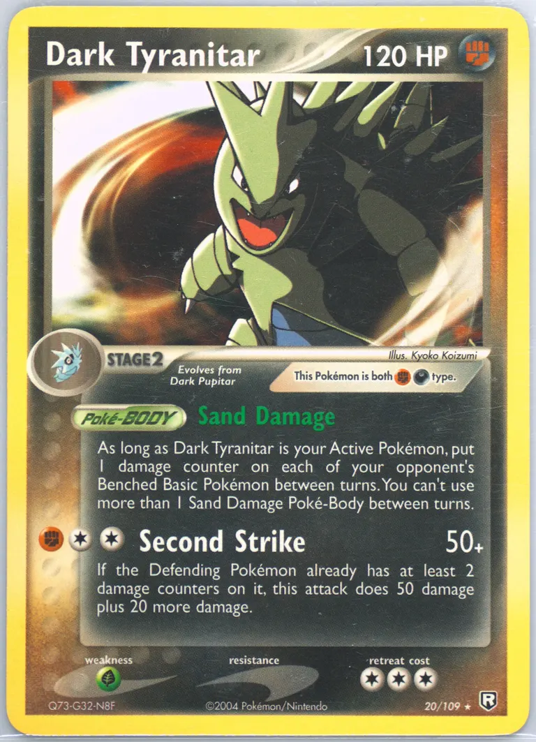 Dark Tyranitar card photo