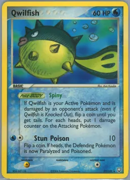 Qwilfish card photo