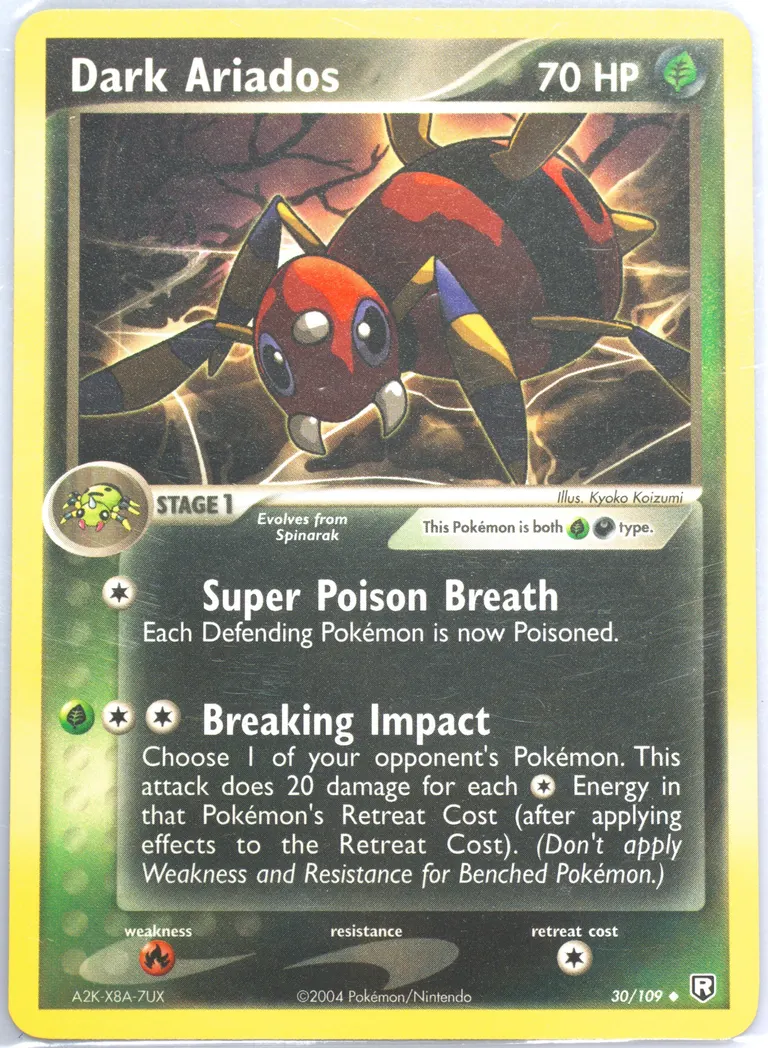 Dark Ariados card photo