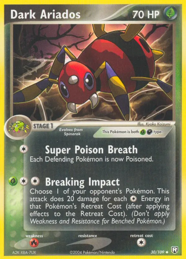 Dark Ariados card photo