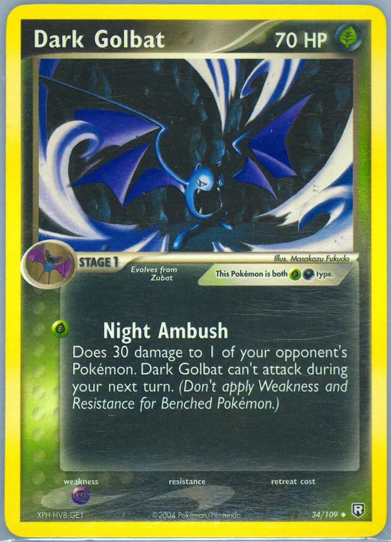 Dark Golbat card photo