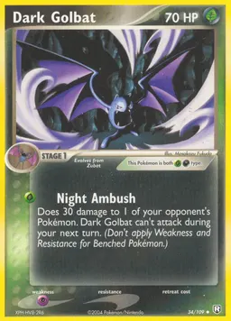 Dark Golbat card photo