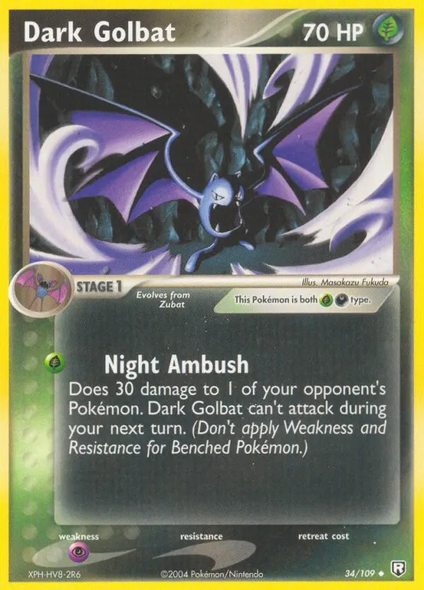Dark Golbat card photo