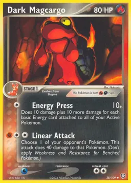 Dark Magcargo card photo