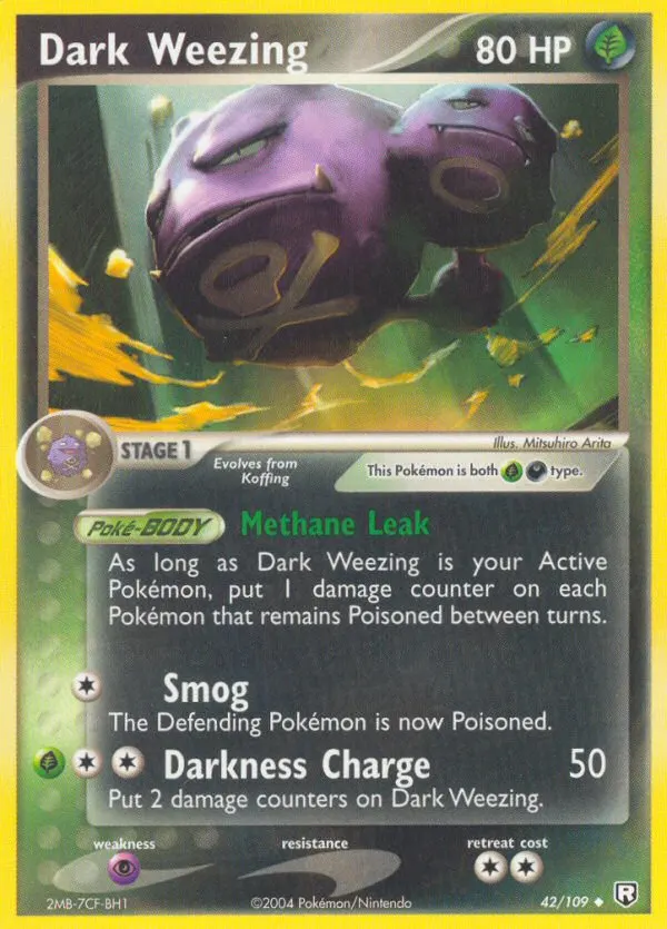 Dark Weezing card photo