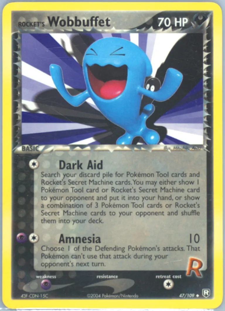 Rocket's Wobbuffet card photo