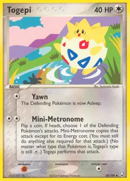 Togepi card photo