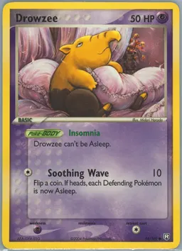 Drowzee card photo