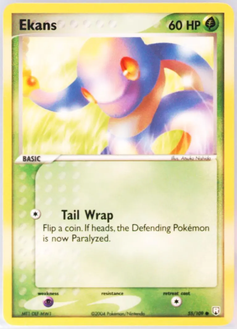 Ekans card photo