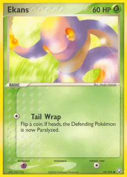 Ekans card photo