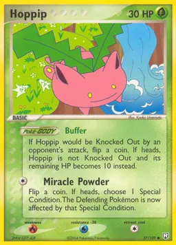 Hoppip card photo