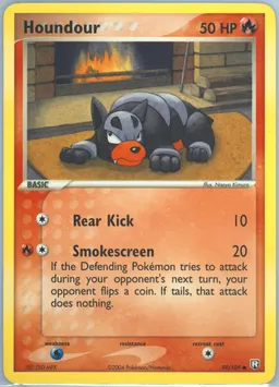 Houndour card photo