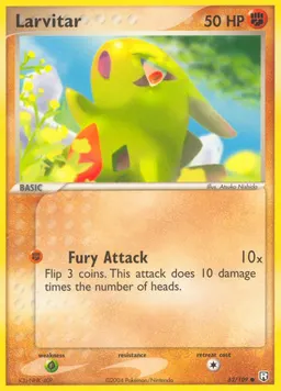 Larvitar card photo
