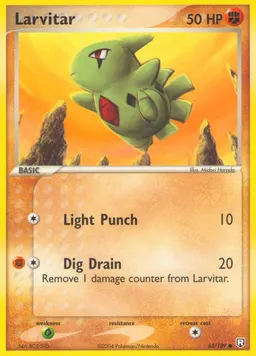 Larvitar card photo