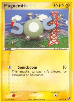 Magnemite card photo
