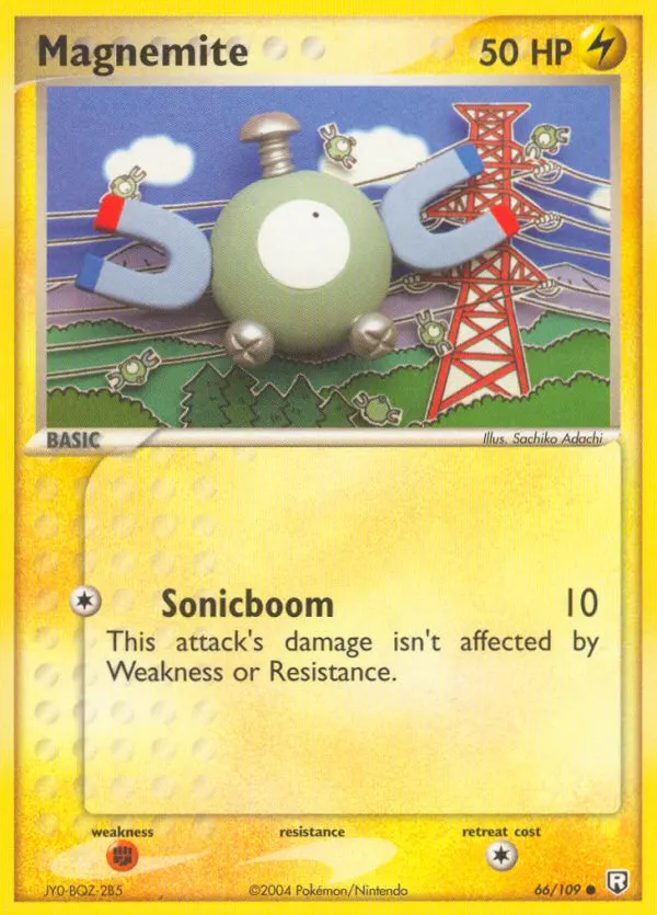 Magnemite card photo