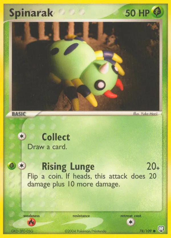 Spinarak card photo
