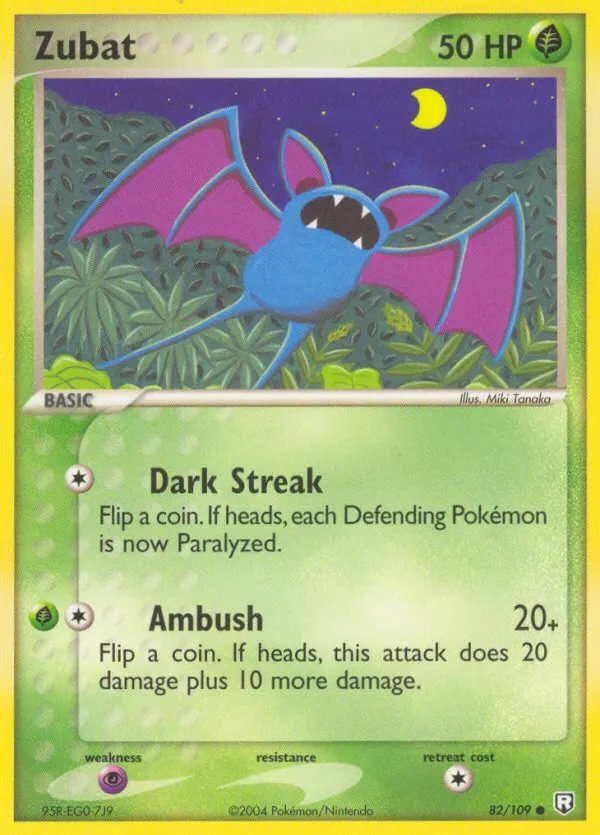 Zubat card photo