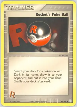 Rocket's Poké Ball #89
