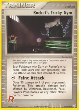 Rocket's Tricky Gym card photo