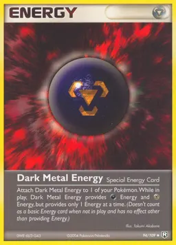 Dark Metal Energy card photo
