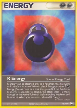 R Energy card photo