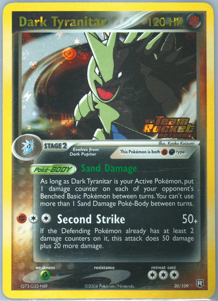 Dark Tyranitar card photo