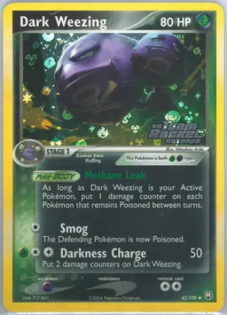 Dark Weezing card photo