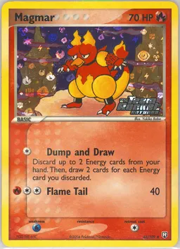 Magmar card photo