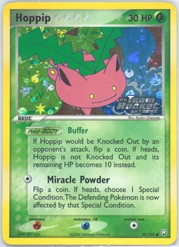 Hoppip card photo