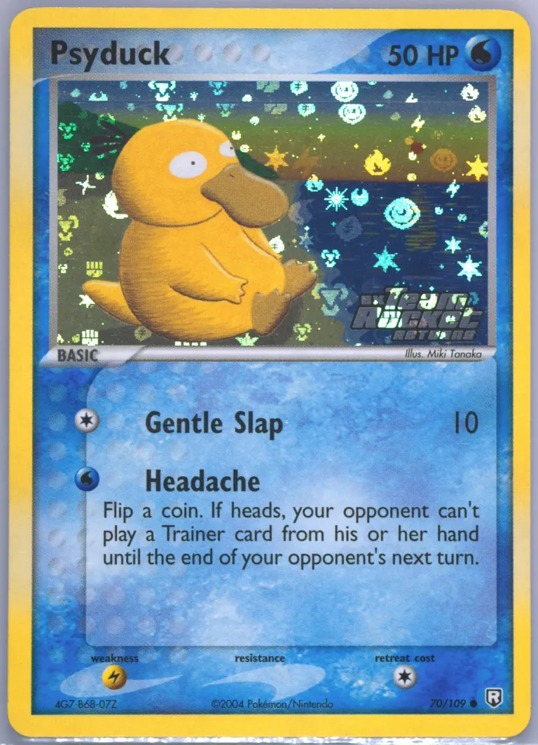 Psyduck card photo