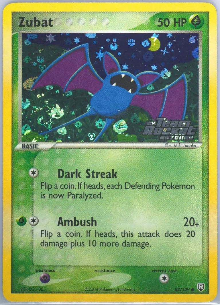 Zubat card photo